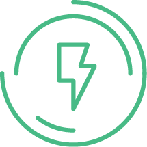 system zarządzania mediami energetycznymi ikona